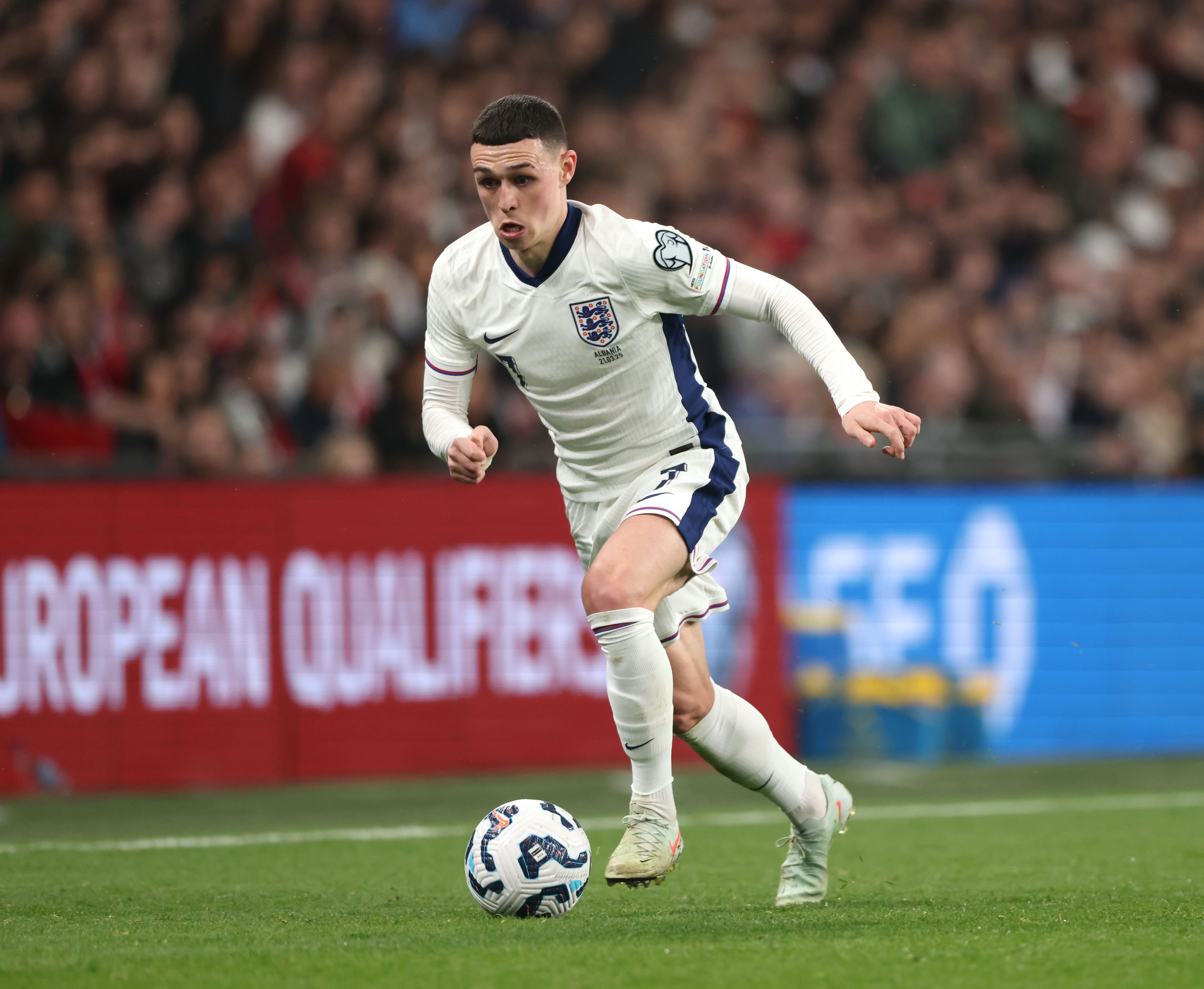 何時破荒？福登上次為英格蘭進球是23年9月，距今17場已1393分鐘